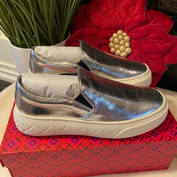 Tory Burch Shoes - TORY BURCH LADYBUG SLIP ON SNEAKER